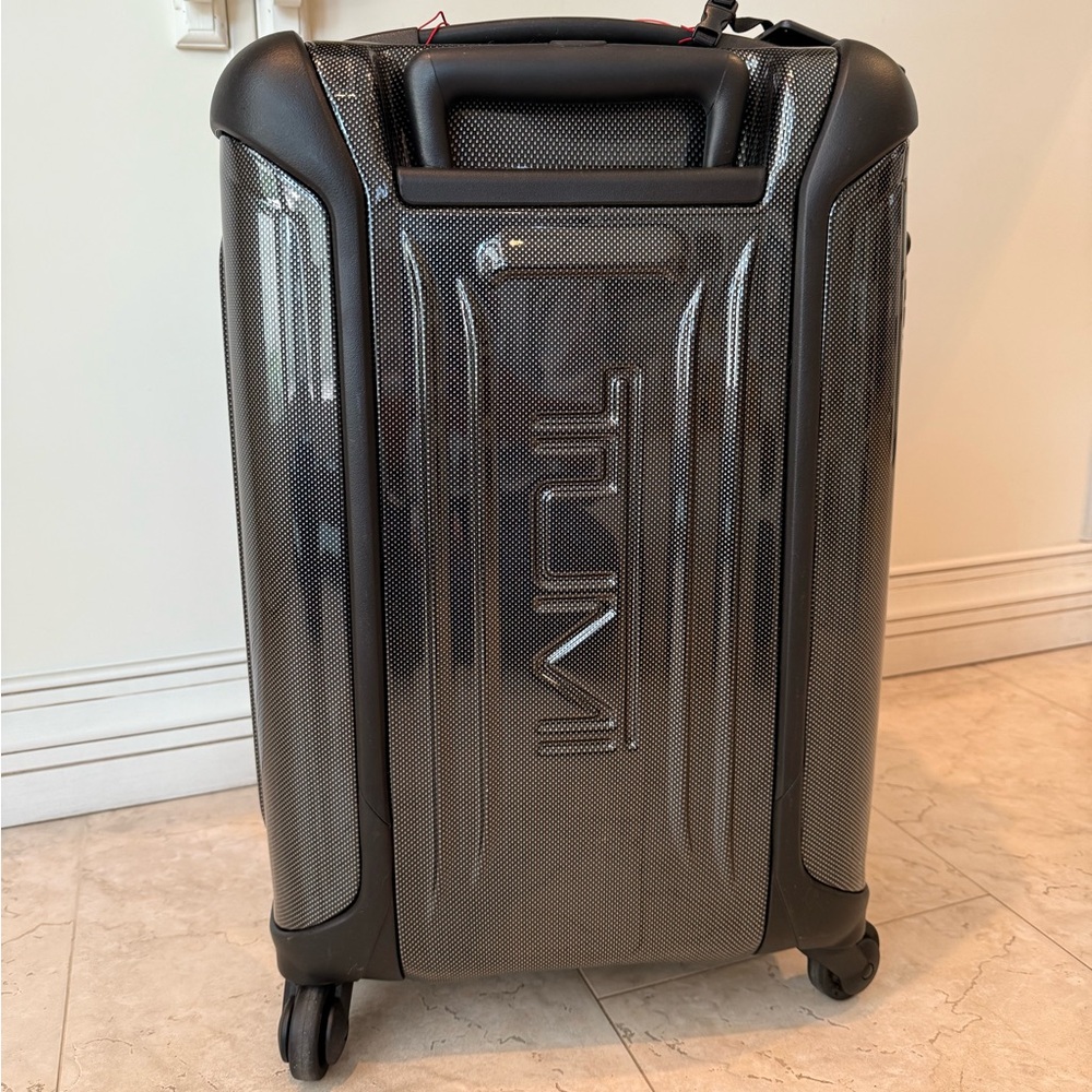 TUMI Black Hardshell Carry-On Luggage NWT